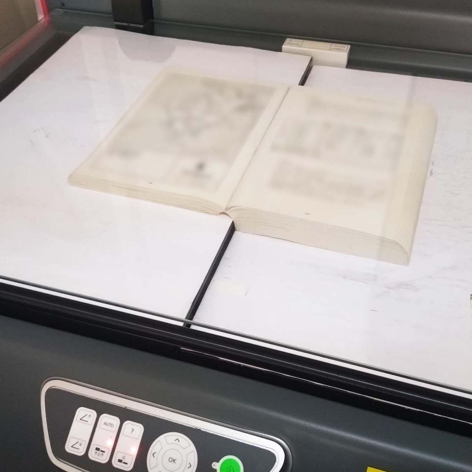 書籍のスキャン